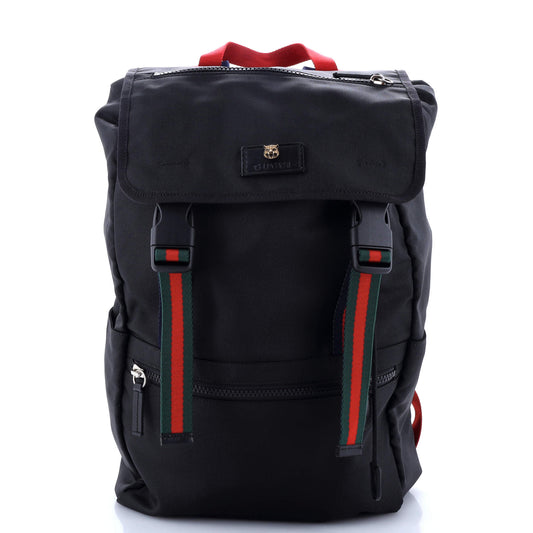 Animalier Techpack Backpack Techno Canvas Small