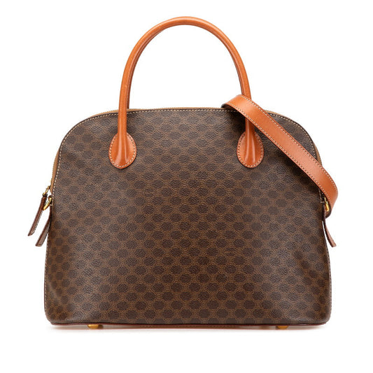 Celine Macadam PVC Leather 2way Handbag