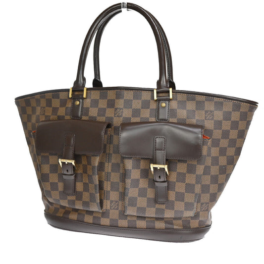 Louis Vuitton Manosque  Canvas Shoulder Bag ()