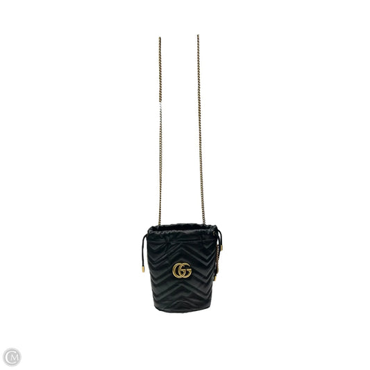 Crossbody Luxury Designer By Gucci, Size: Small