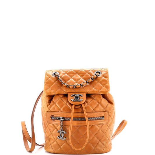 Mountain Backpack Quilted Glazed Calfskin Small
