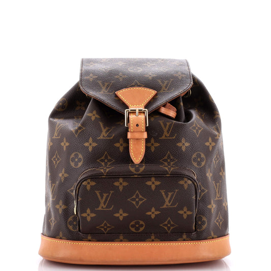 Vintage Montsouris Backpack Monogram Canvas MM