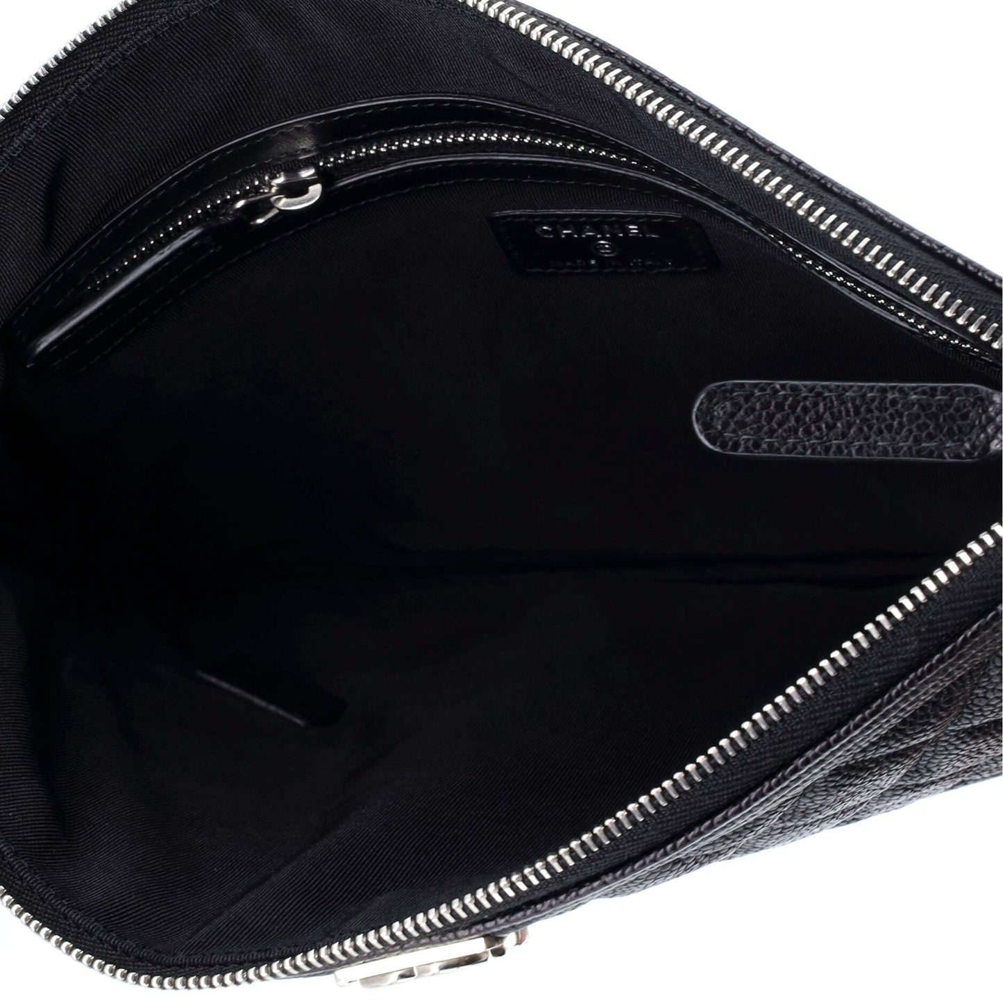 Boy O Case Clutch Quilted Caviar Medium