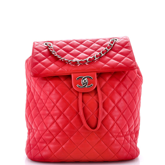 Urban Spirit Backpack Quilted Lambskin Large