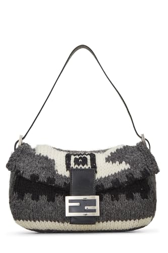 Fendi,  Multicolor Wool Knit Baguette, Multi