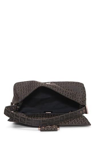 Fendi,  Brown Zucchino Canvas Mama, Brown