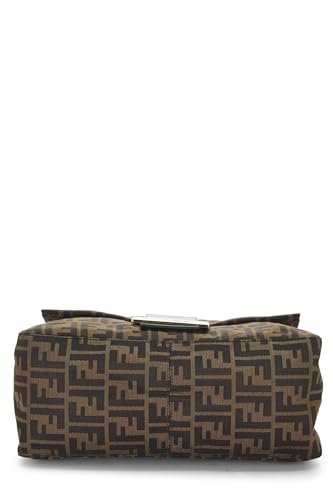 Fendi,  Green & Brown Zucca Canvas Mama Large, Green