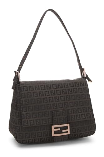 Fendi,  Brown Zucchino Canvas Mama, Brown