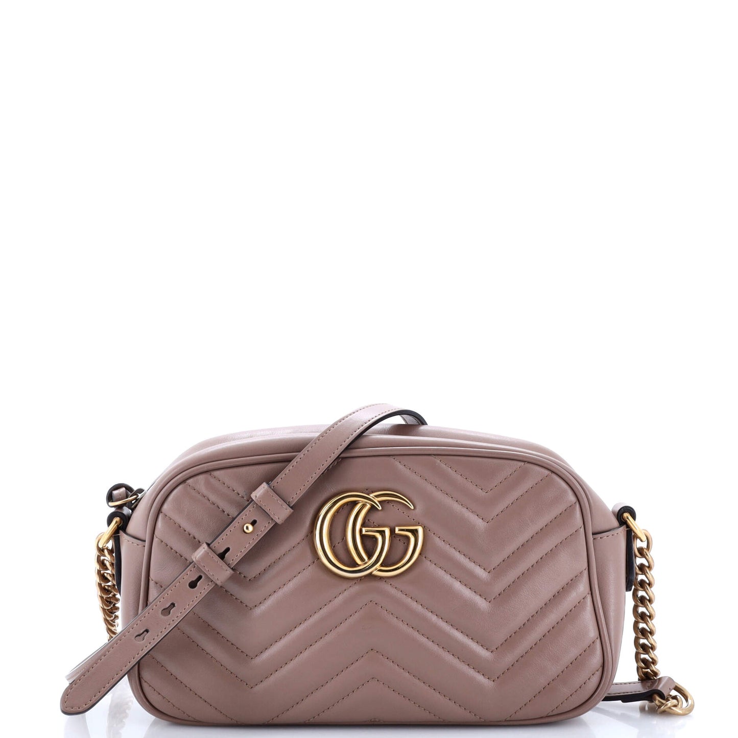 GG Marmont Shoulder Bag Matelasse Leather Small