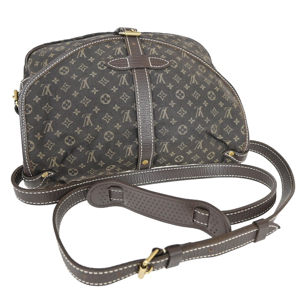 Louis Vuitton Saumur 30  Canvas Shoulder Bag ()