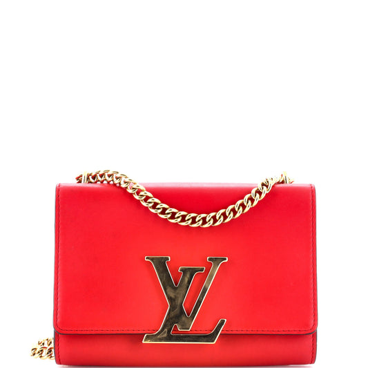 Chain Louise Clutch Leather MM