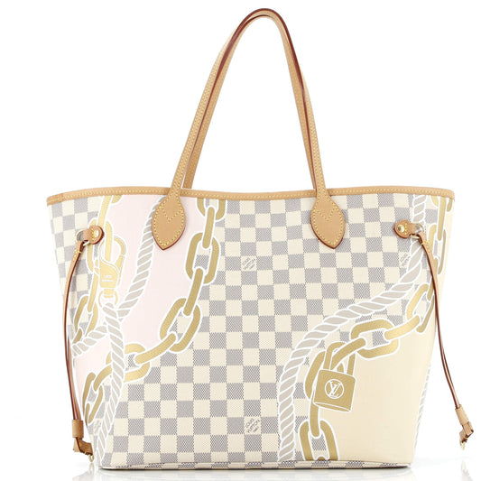 Neverfull NM Tote Limited Edition Nautical Damier MM