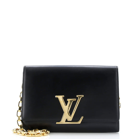 Chain Louise Clutch Leather GM