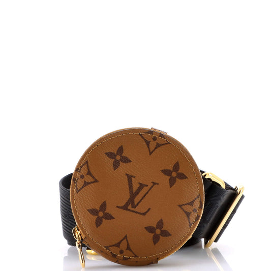 Multi Pochette Accessoires Bandouliere Shoulder Strap Nylon with Reverse Monogram Canvas