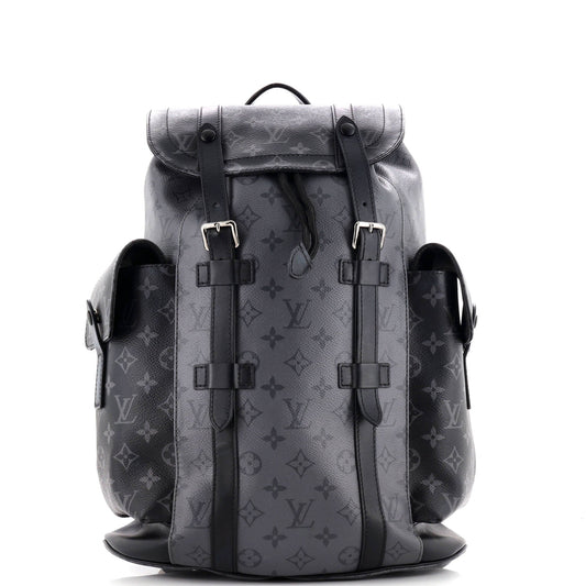 Christopher Backpack Reverse Monogram Eclipse Canvas MM