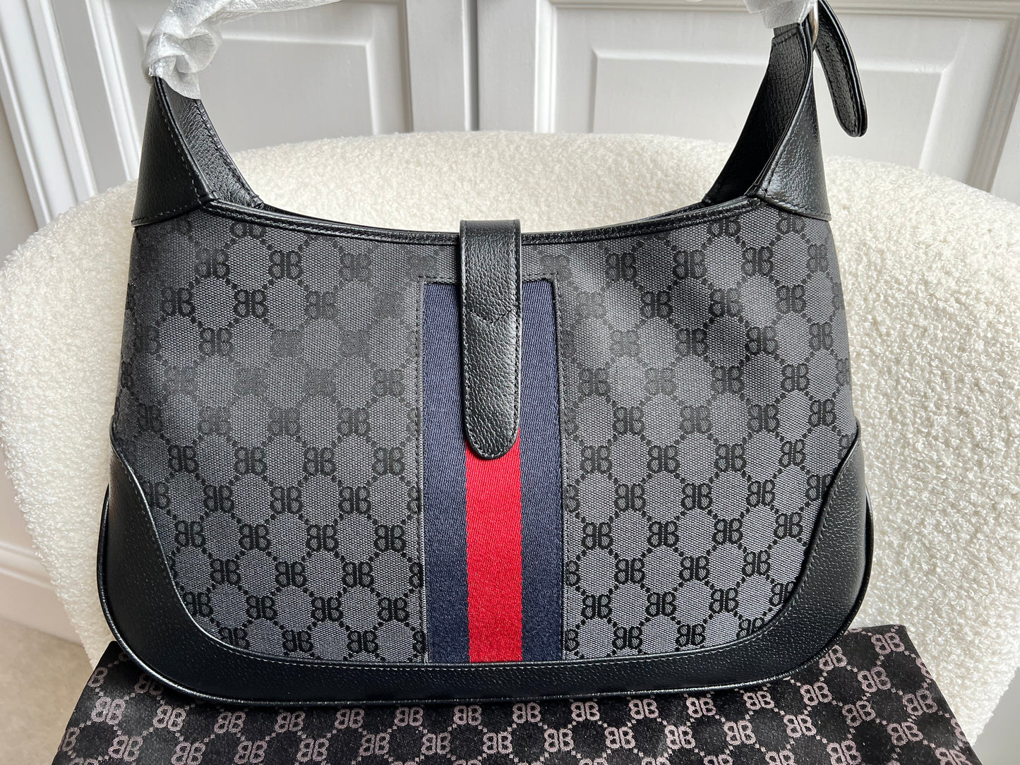 Balenciaga x Gucci Hacker Project Medium Jackie Bag