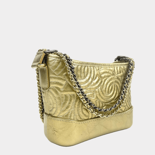 CHANEL Gabrielle Small Crossbody - Gold