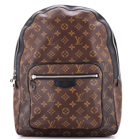 Josh Backpack Macassar Monogram Canvas