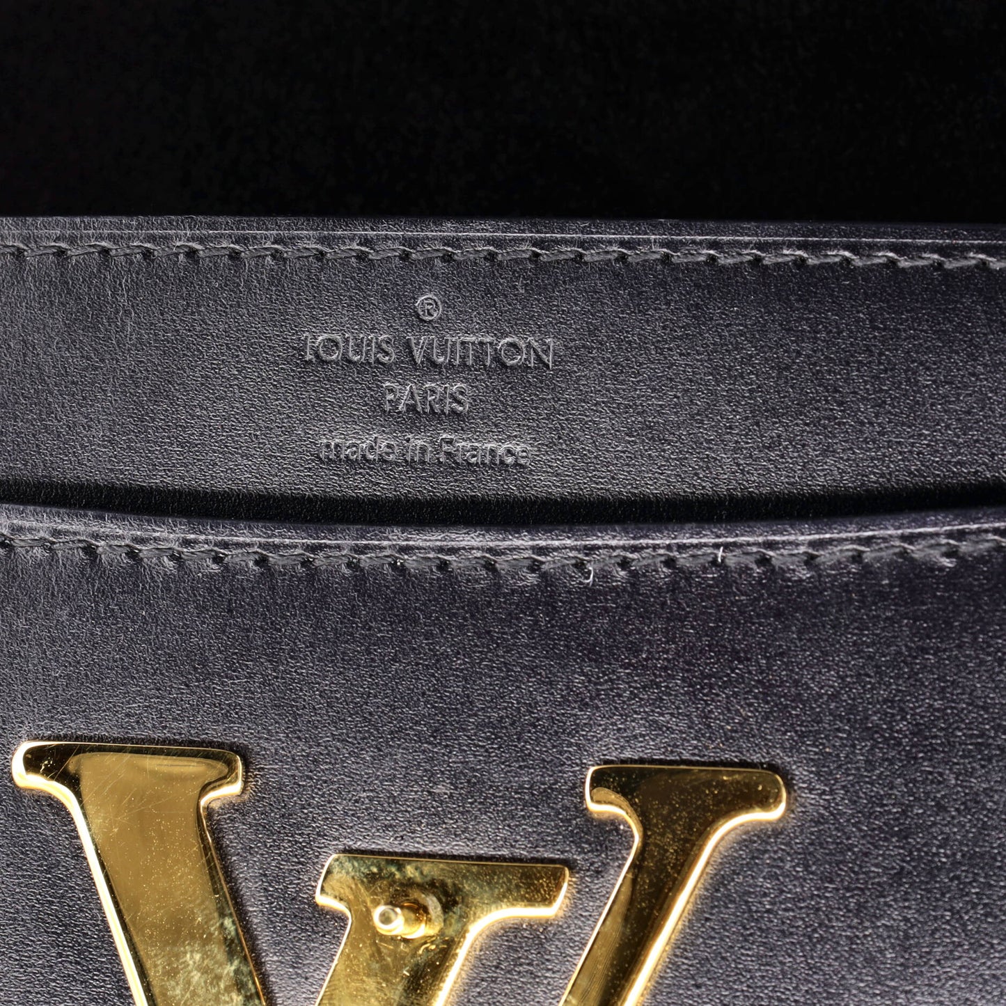 Chain Louise Clutch Leather MM