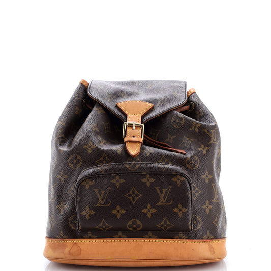 Vintage Montsouris Backpack Monogram Canvas PM