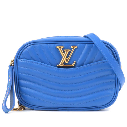 Louis Vuitton Wave Camera Bag Chain Shoulder Bag Blue M53901