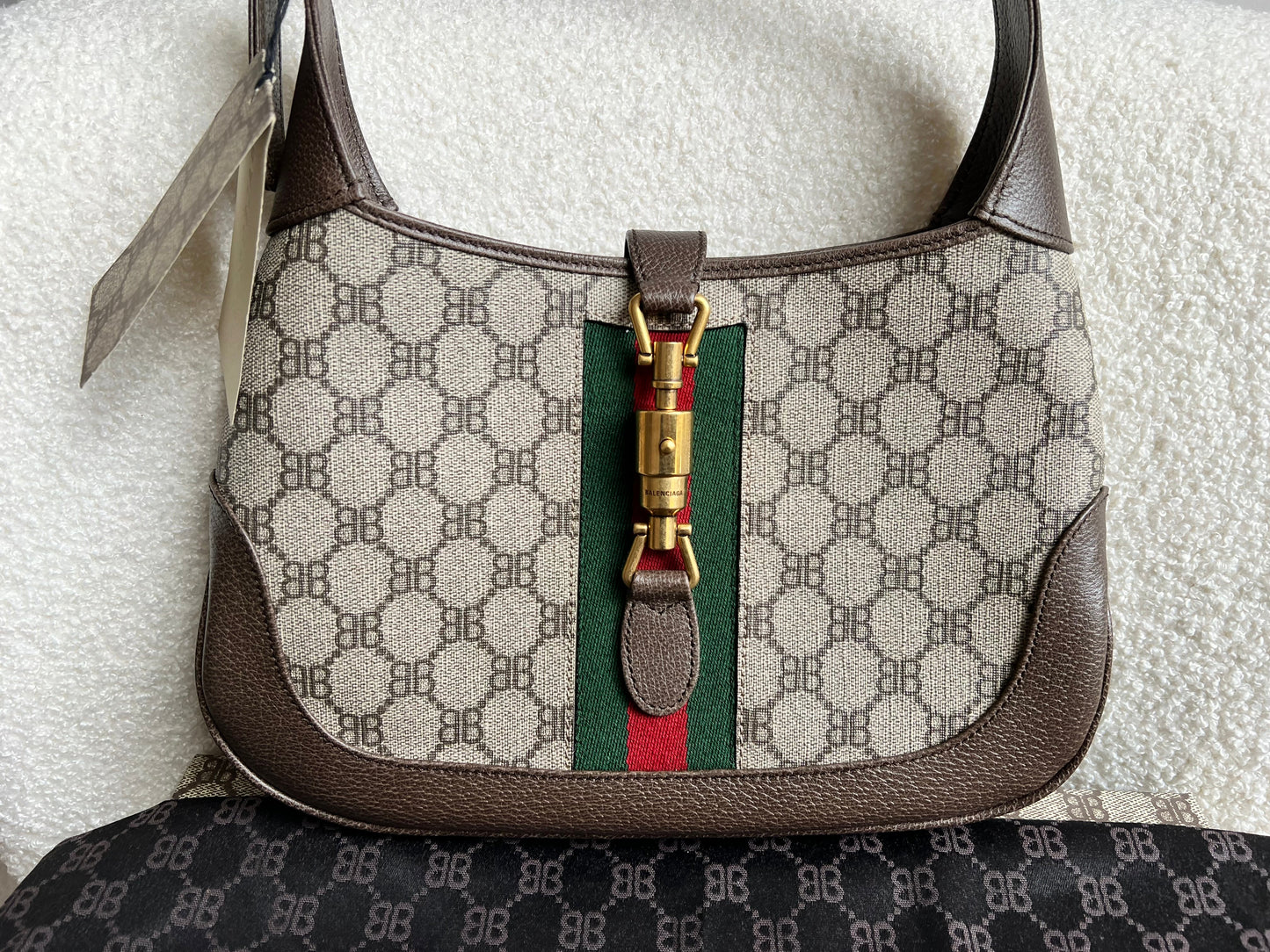 Balenciaga x Gucci Hacker Project Small Jackie Bag