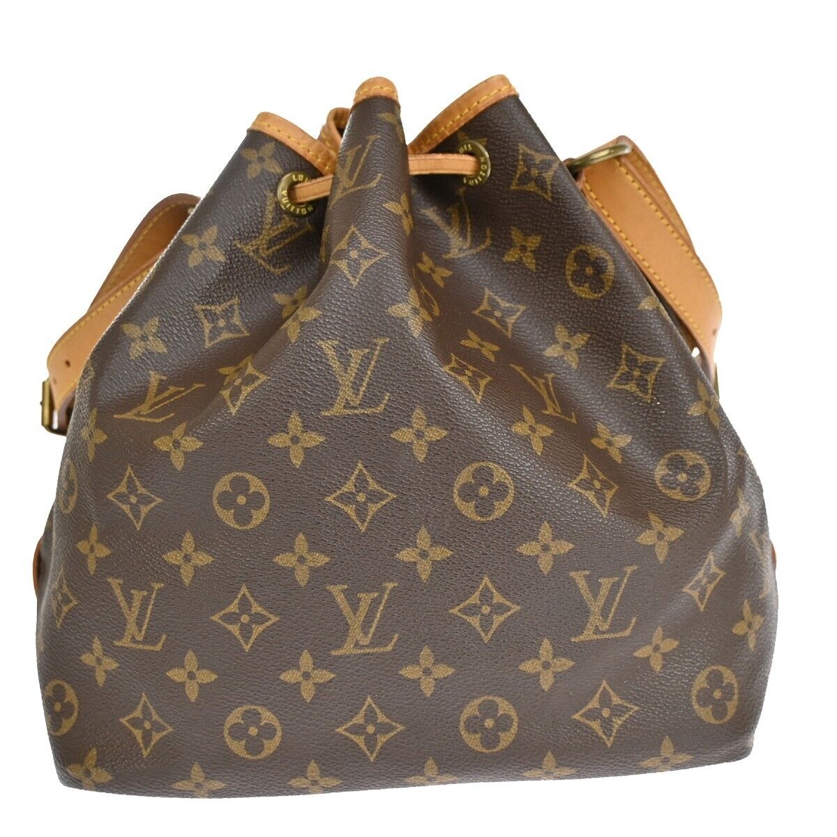 Louis Vuitton Petit Noé  Canvas Shoulder Bag ()