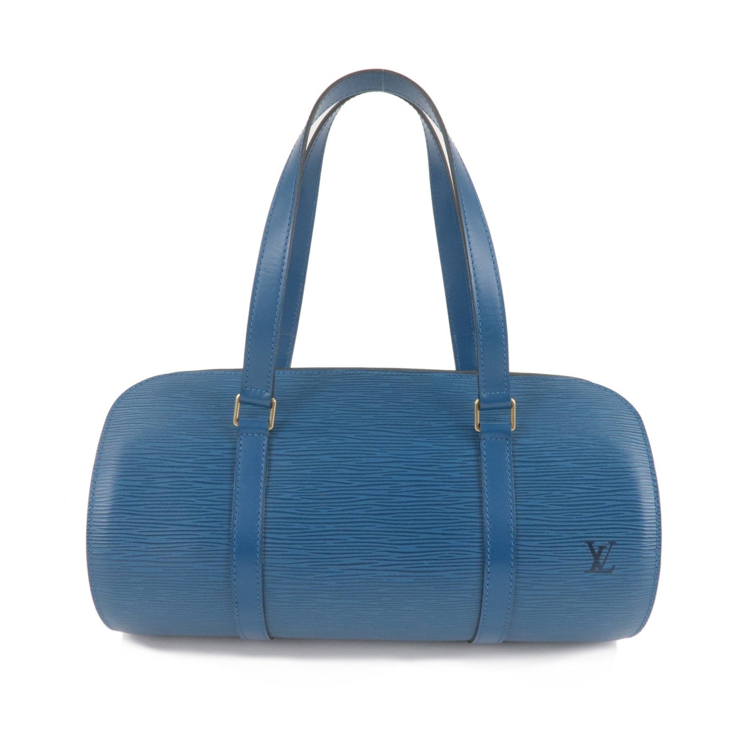 Louis Vuitton Epi Soufflot Shoulder Bag Hand Bag Blue M52222