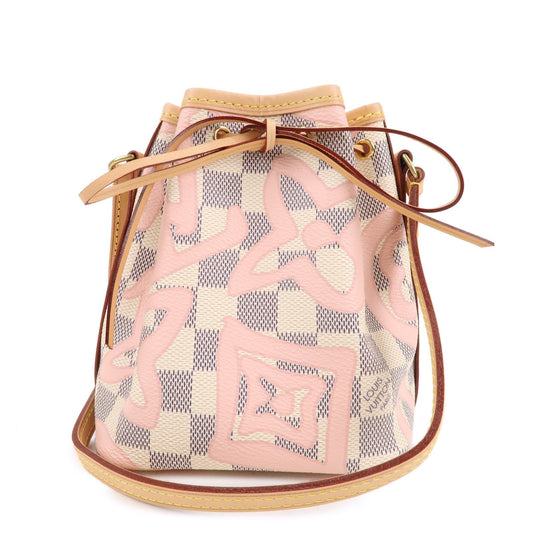 Louis Vuitton Damier Azur Tahiti Nano Noe Shoulder Bag N60052