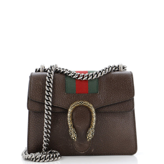 Web Dionysus Bag Leather Mini