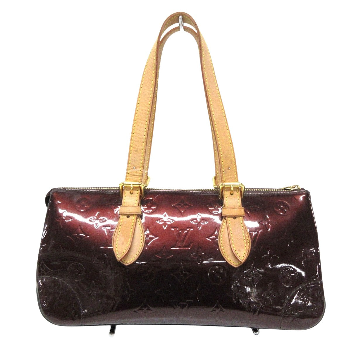 Louis Vuitton Rosewood  Patent Leather Shoulder Bag ()