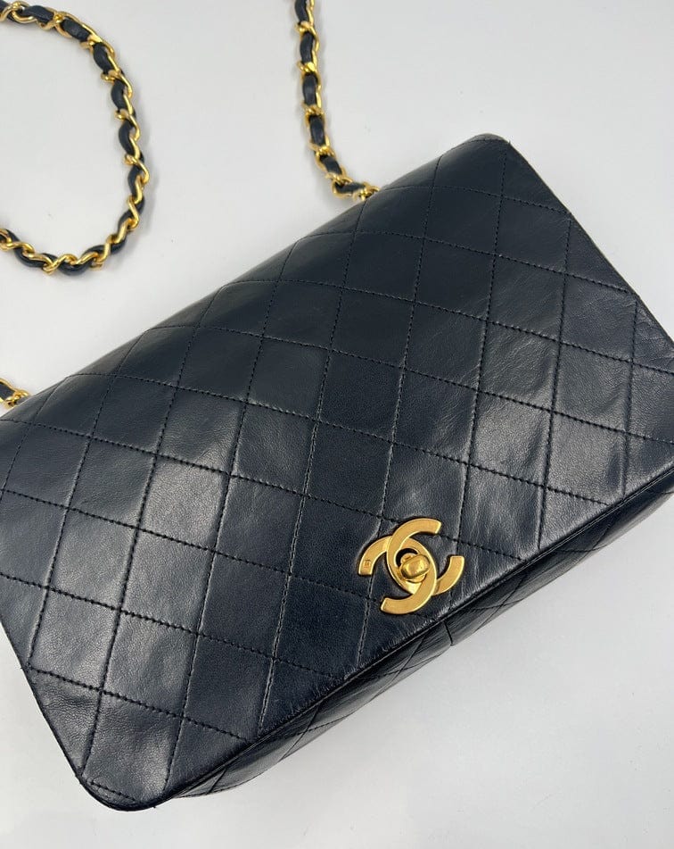 Vintage Black Chanel Flap Bag