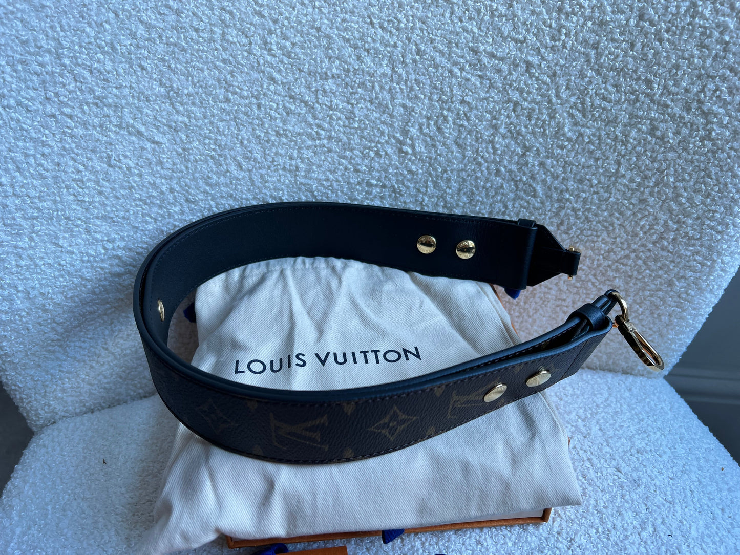 Louis Vuitton Bandouliere Monogram Leather Shoulder Strap (RRP £485)