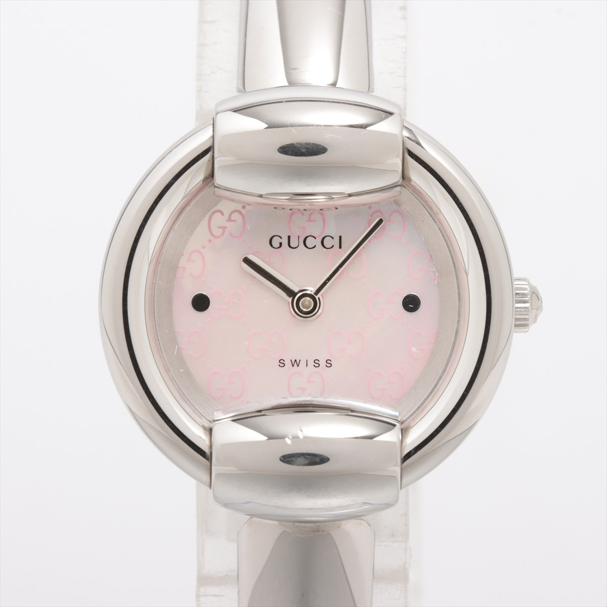 Gucci Bungalow Watch 1400L SS QZ Pink S