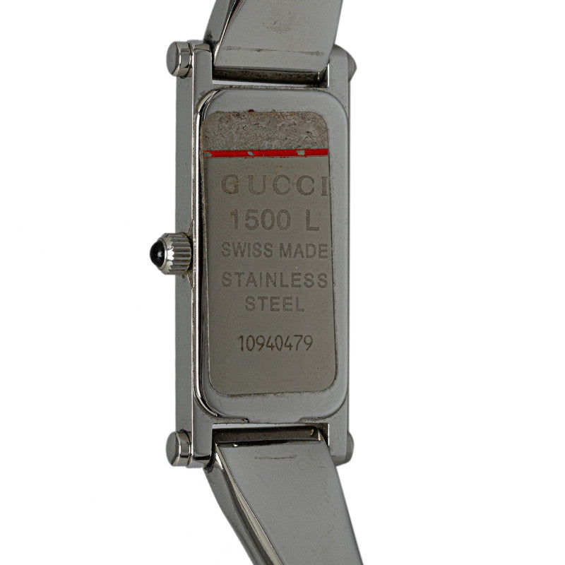 Gucci Watch 1500L Quartz Silver Signboard Stainless Steel  Gucci Gucci