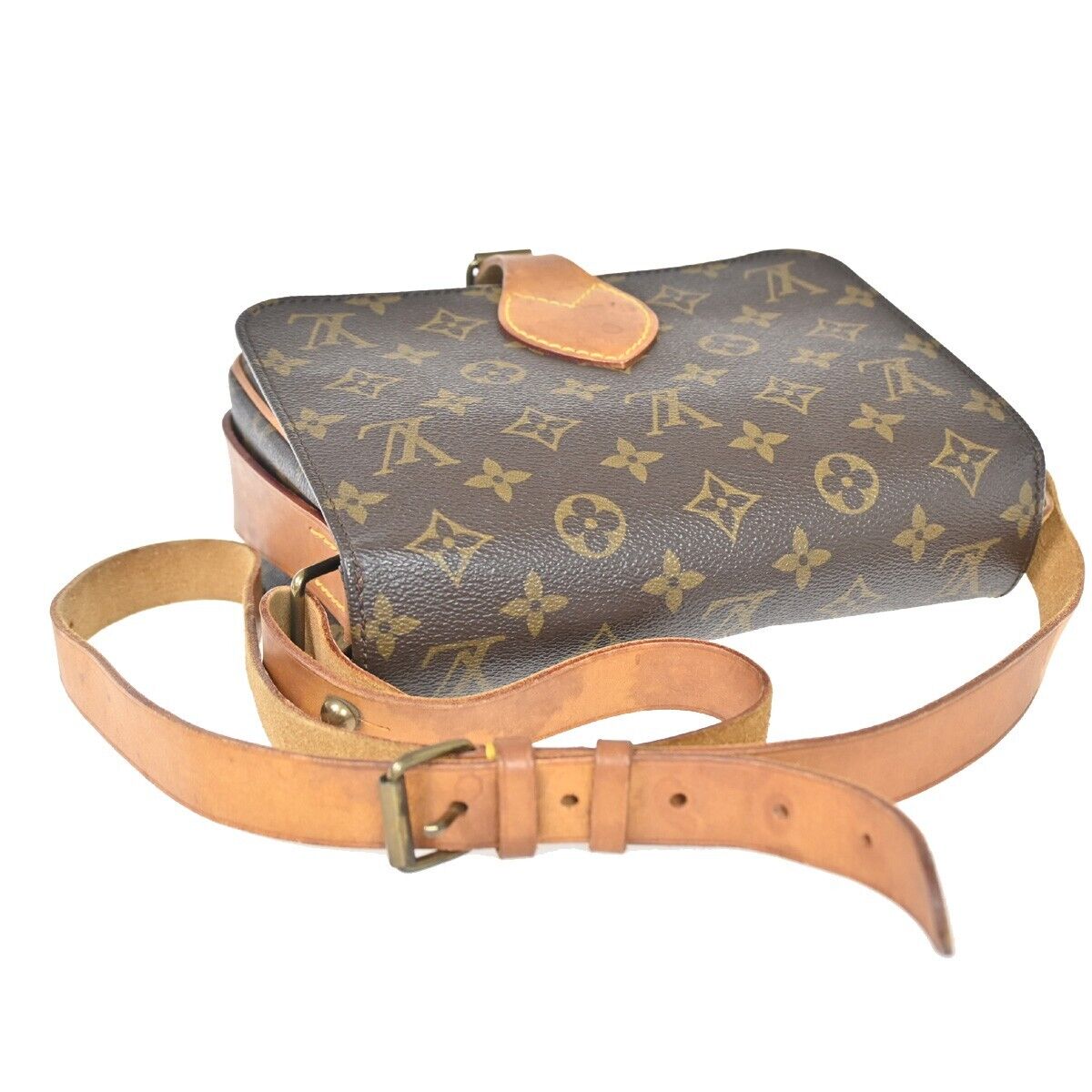 Louis Vuitton Cartouchiere  Canvas Shoulder Bag ()