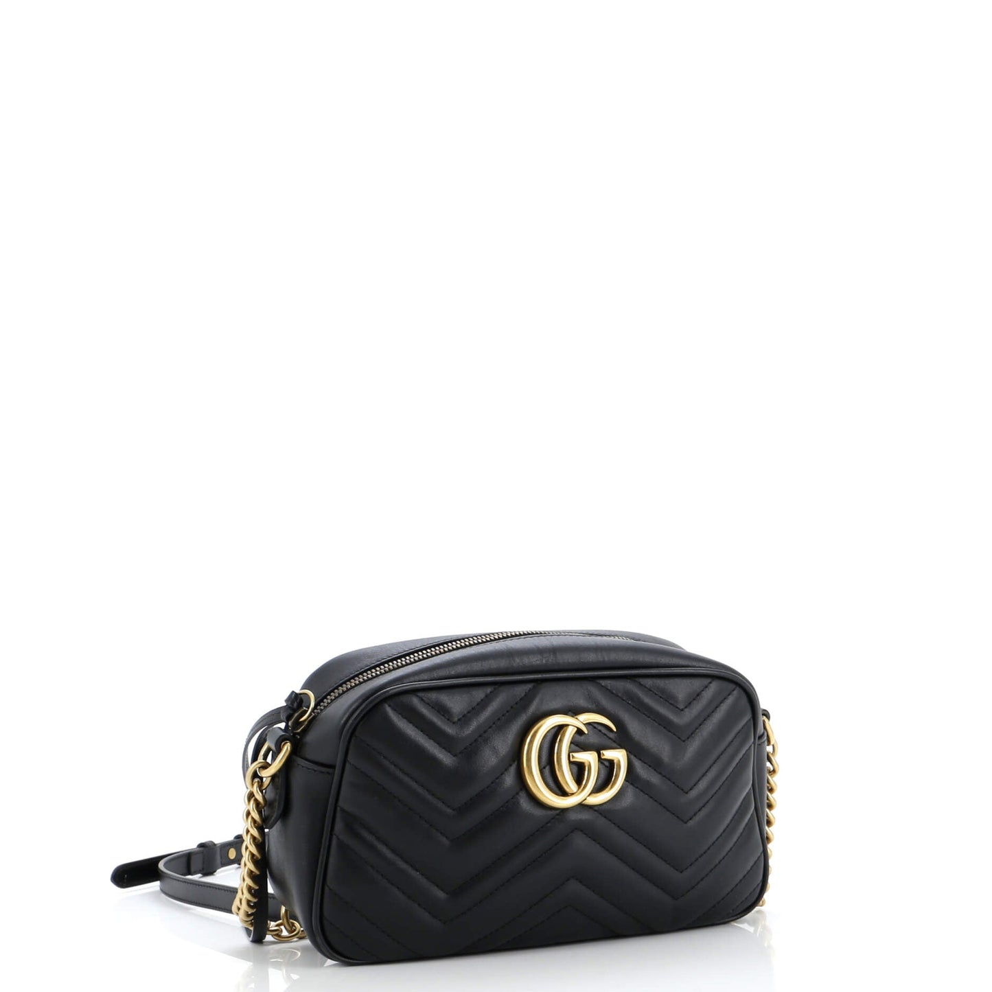 GG Marmont Shoulder Bag Matelasse Leather Small