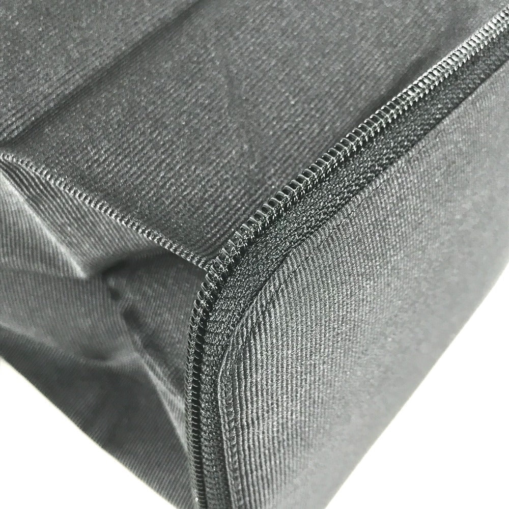FENDI Tote Bag Nylon black vintage logo