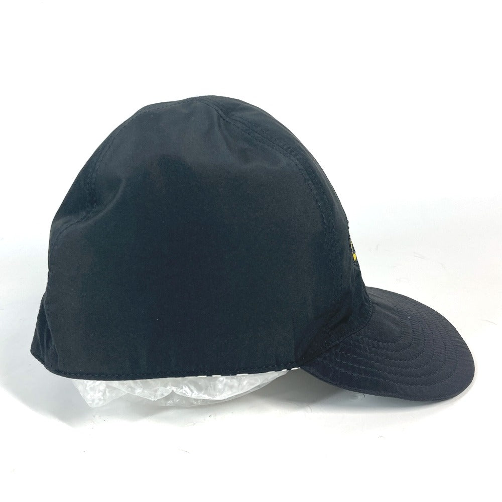 FENDI cap Nylon black Mr.doodle Collaboration Mr.doodle logo heart