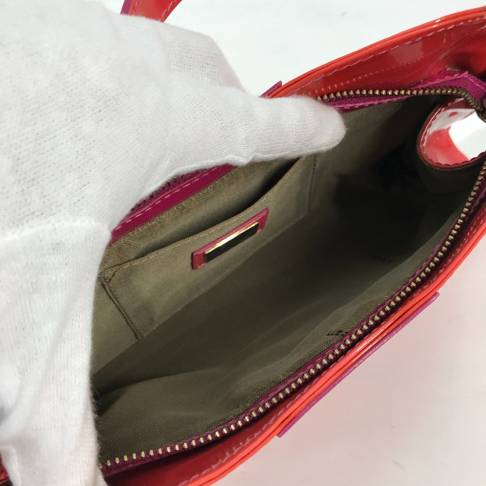FENDI Handbag enamel pink By color