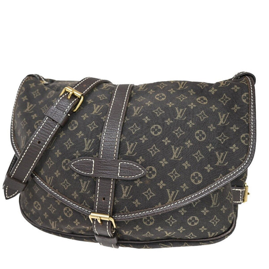 Louis Vuitton Saumur 30  Canvas Shoulder Bag ()