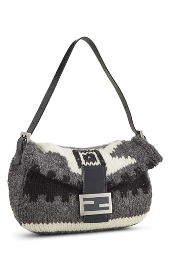 Fendi,  Multicolor Wool Knit Baguette, Multi