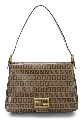 Fendi,  Brown Zucchino Vinyl Mama, Brown