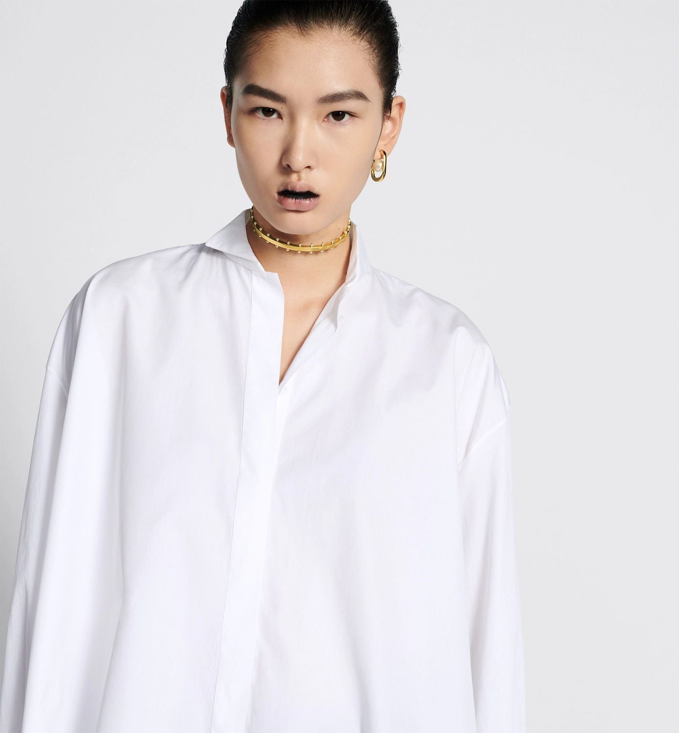 Wing-Collar Shirt