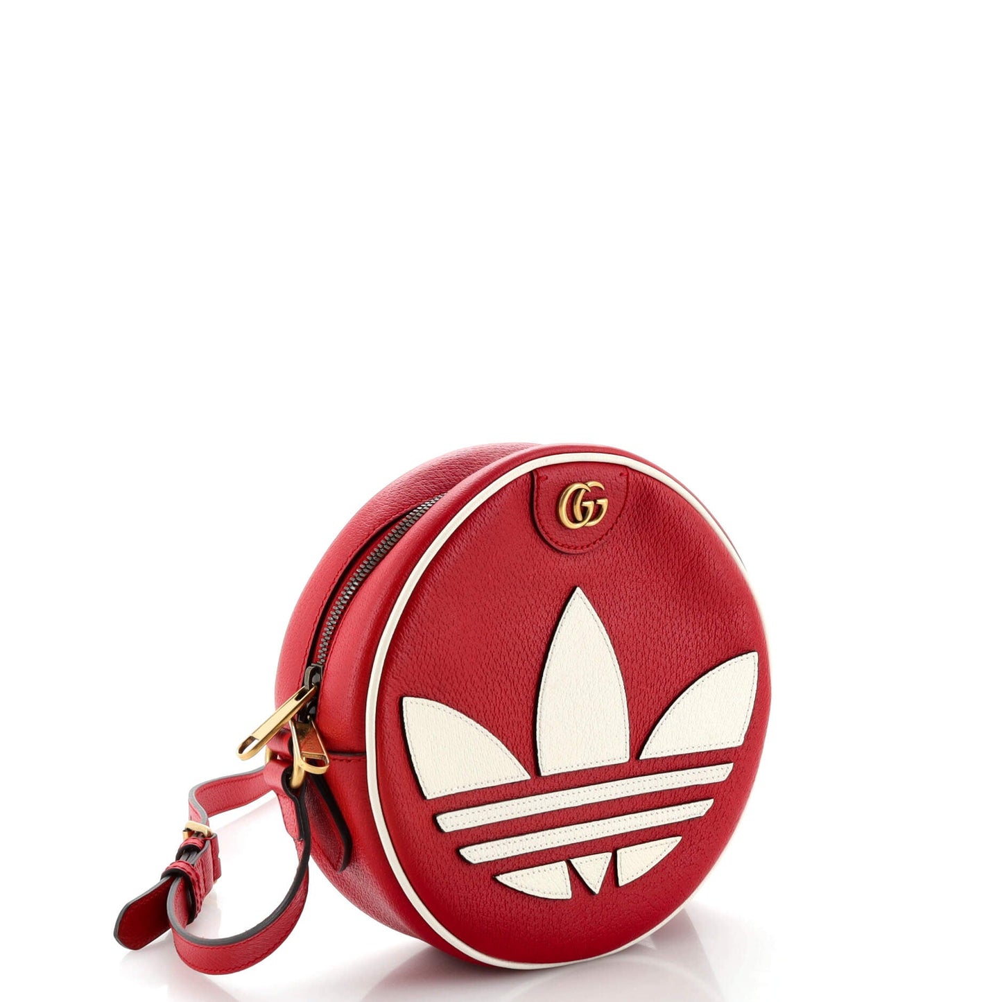 x adidas Ophidia Round Crossbody Bag Leather Small