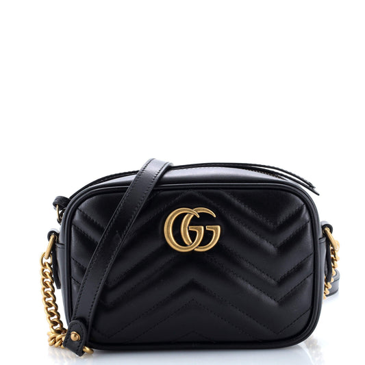 GG Marmont Shoulder Bag Matelasse Leather Mini