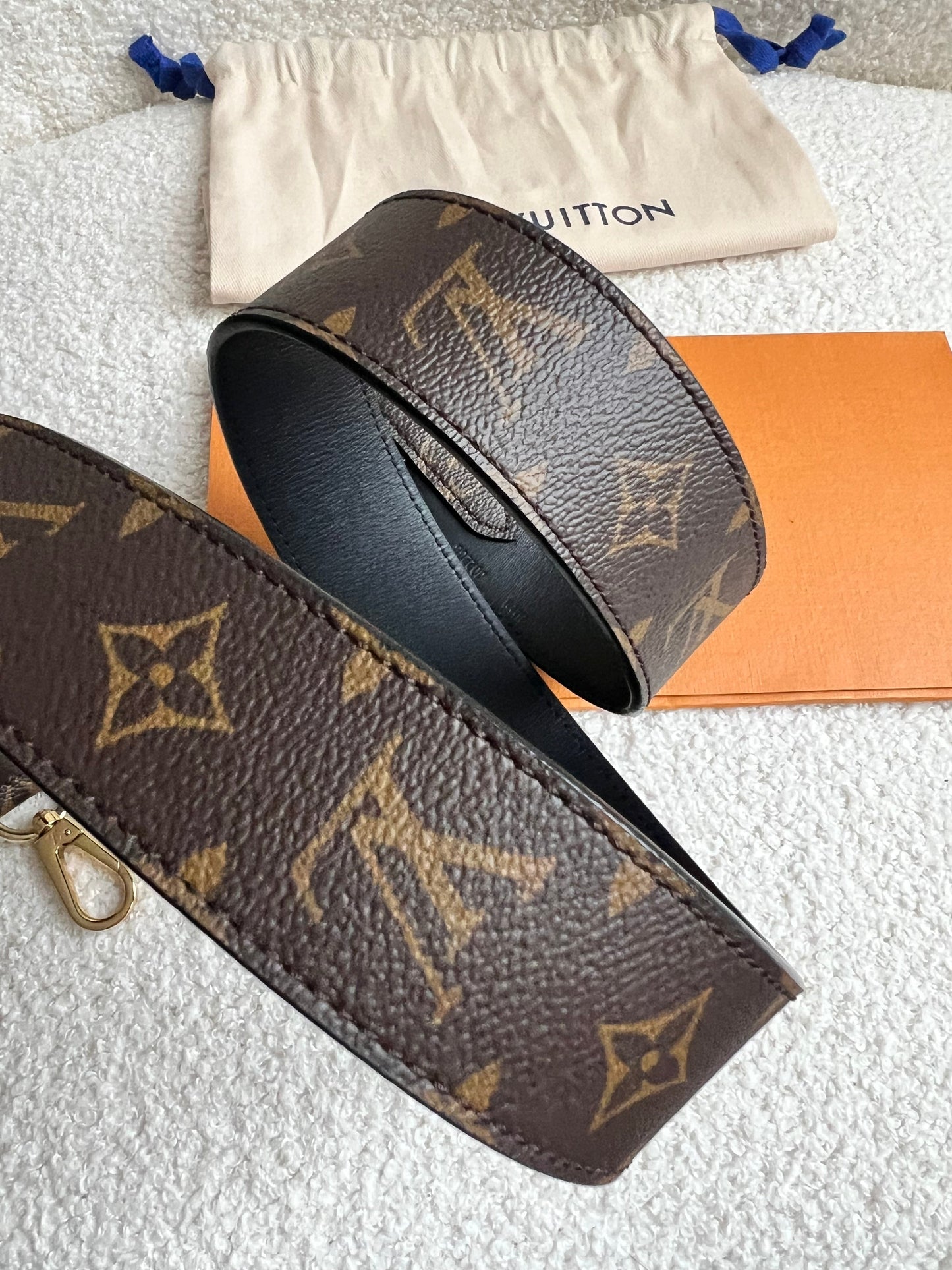 Louis Vuitton Bandouliere Monogram Leather Shoulder Strap (RRP £395)