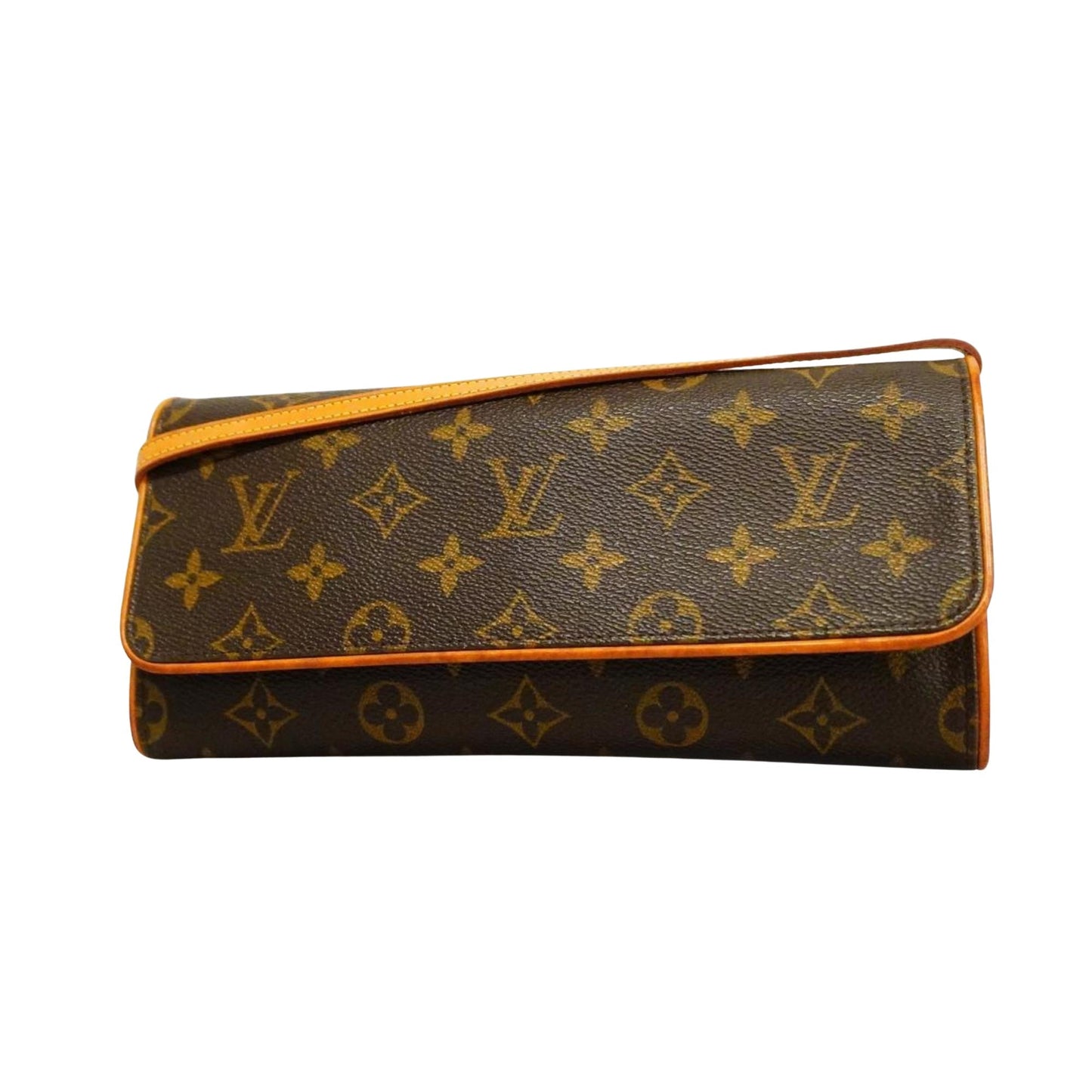 Louis Vuitton Pochette Twin Gm  Canvas Shoulder Bag ()