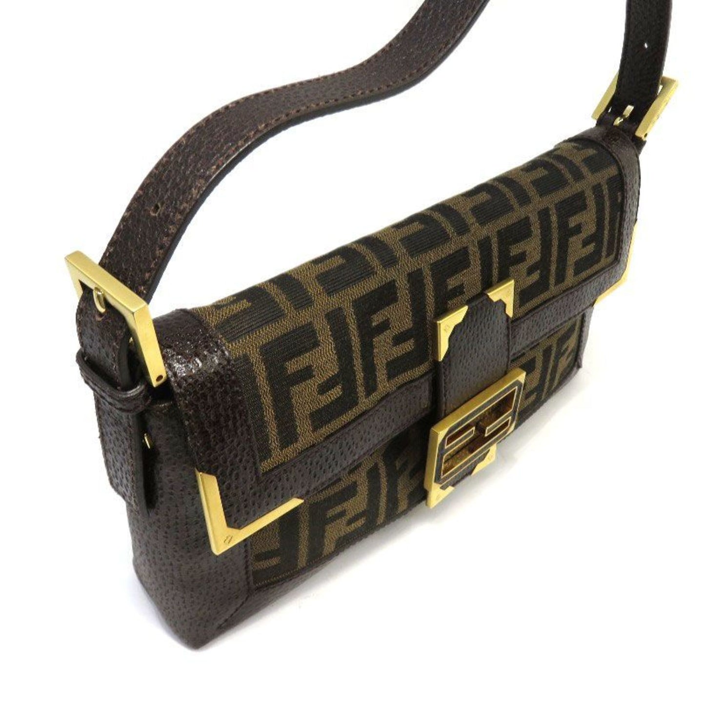 Fendi Zucca Shoulder Bag - '10s