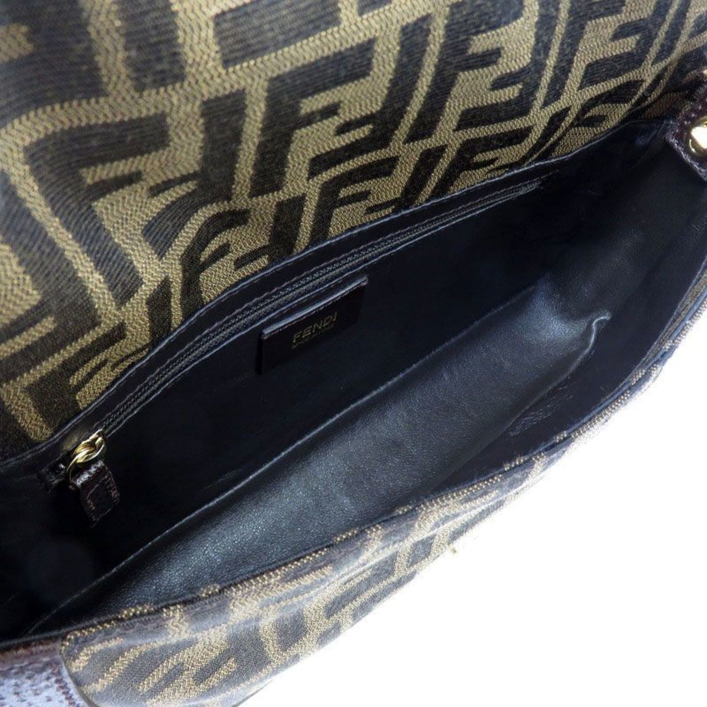 Fendi Zucca Shoulder Bag - '10s